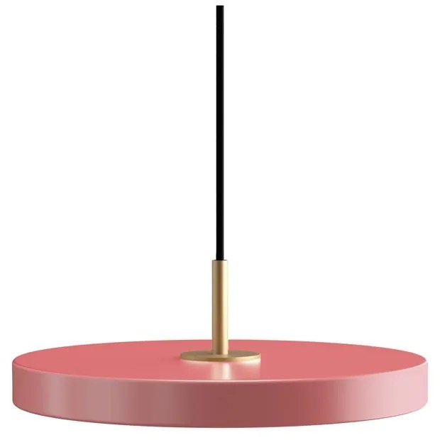 Lampadario LED rosa in metallo con paralume in metallo con intensità regolabile ø 31 cm Asteria Plus – UMAGE