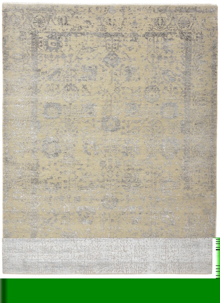 Asman Tappeto 210 x 160 (Indian) Annodato A Mano