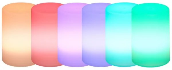 Grundig - Lampada da tavolo LED RGB dimmerabile LED/3xAAA + tc