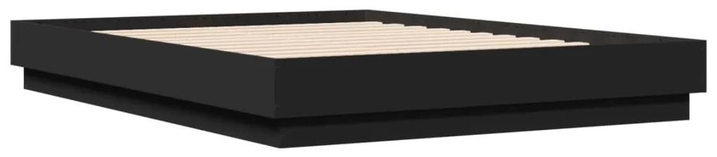 Giroletto nero 120x190 cm in legno multistrato