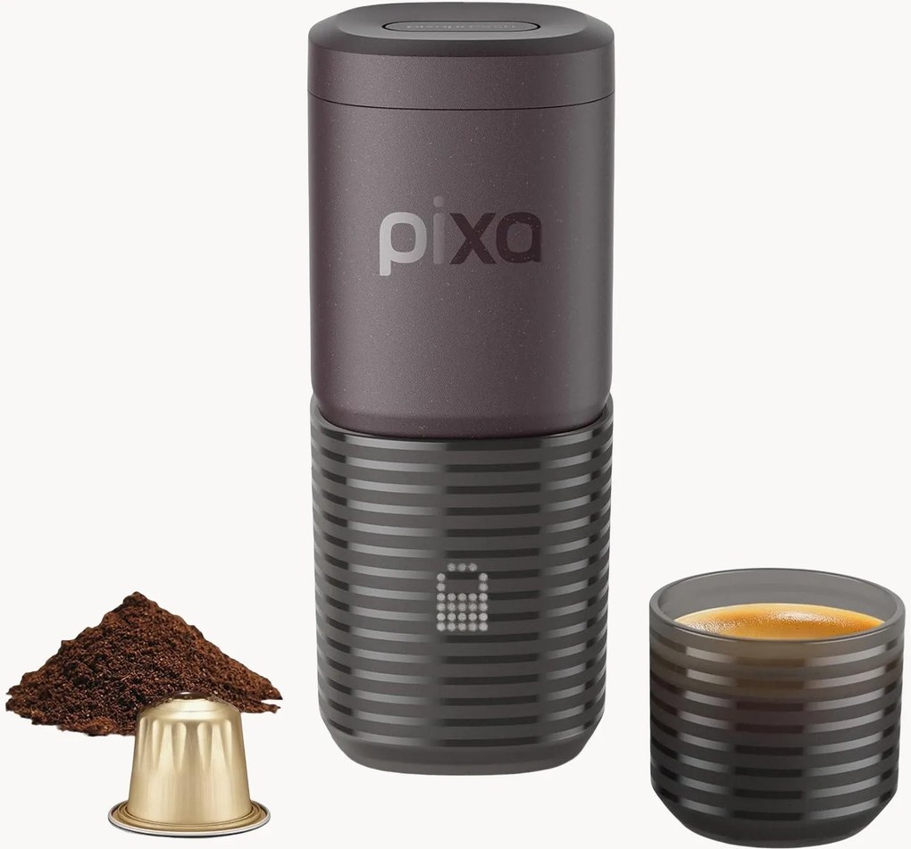 Macchina da caffè espresso elettrica portatile Pixapresso, set da 13