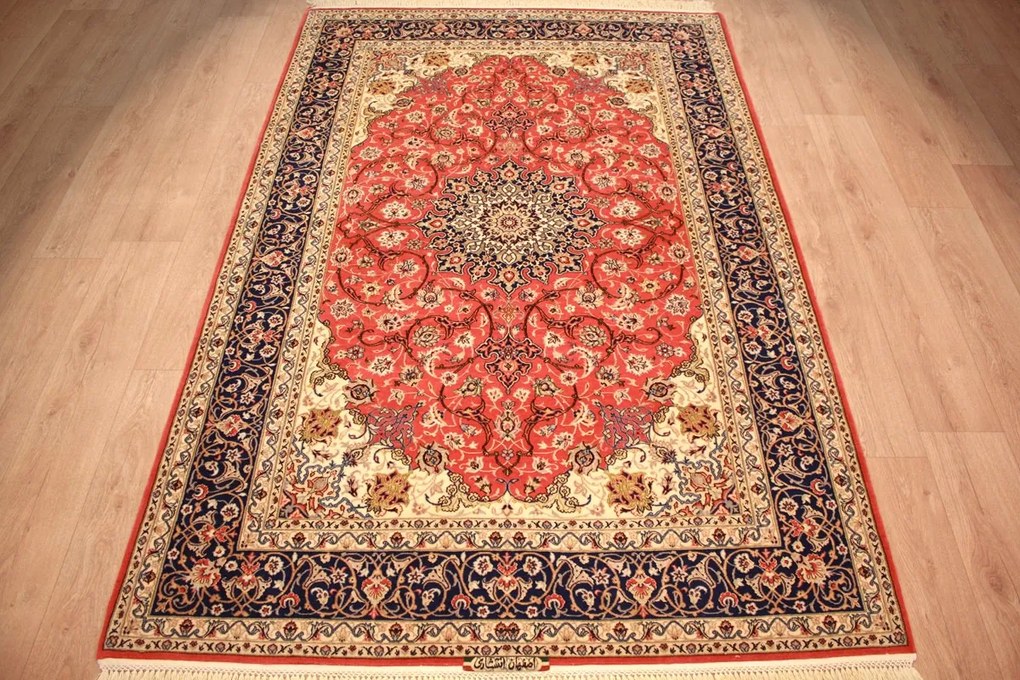 Isfahan Tappeto persiano 150x240 (Iran) Annodato A Mano