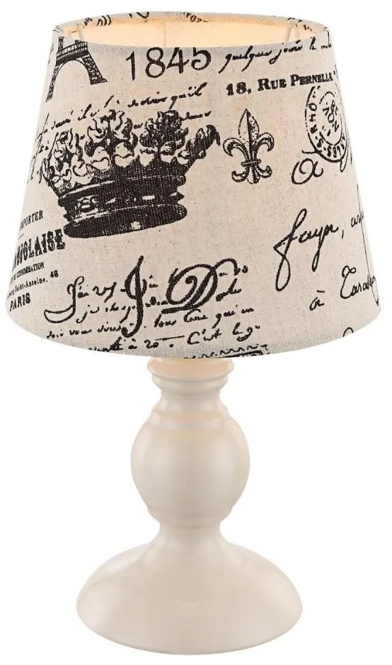 Globo 21692 - Lampada da tavolo METALIC 1xE14/40W/230V