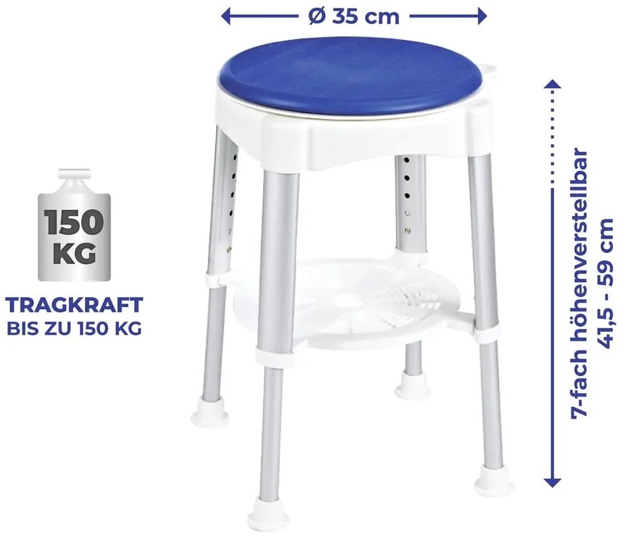 Sedia da doccia - Maximex