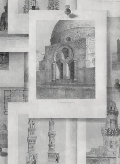 Tapete Arabian Monuments von MIND THE GAP - WP20074