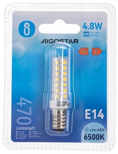 Lampadina LED E14/4,8W/230V 6500K - Aigostar