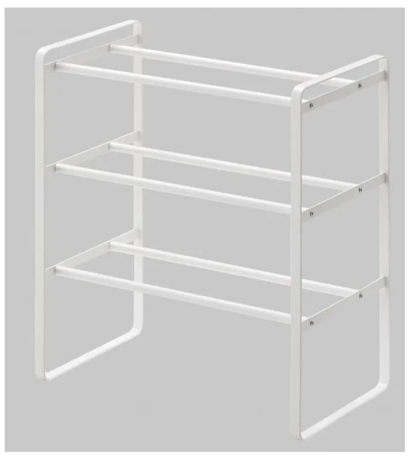 Scaffale bianco regolabile a 3 livelli Maebashi - YAMAZAKI