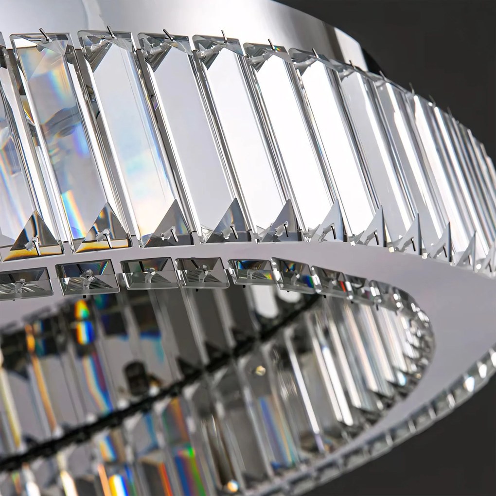 Lampada da soffitto APP1742-C 40 cm CHROME