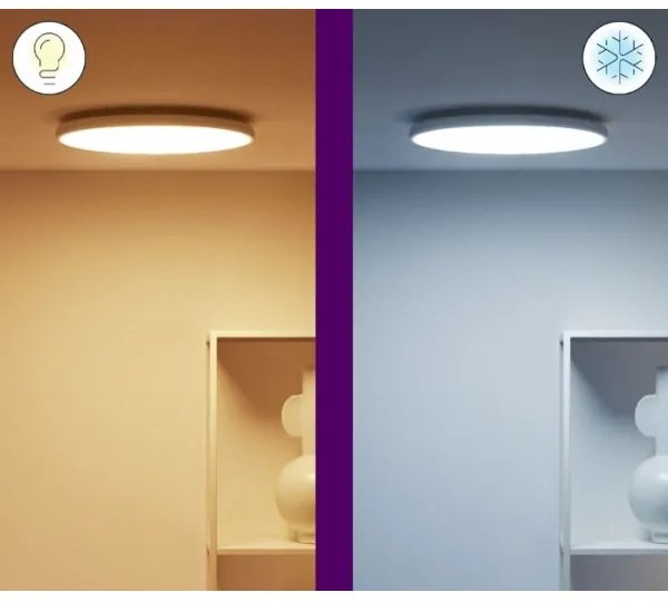 WiZ - LED RGBW Plafoniera dimmerabile RUNE LED/21W/230V Wi-Fi bianco