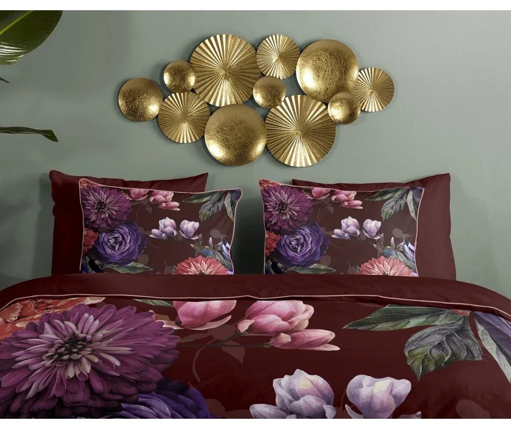 Biancheria da letto singola in cotone biologico Gerbera, 140 x 220 cm Organic - Descanso