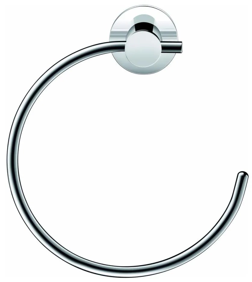 Duravit 99211000 - Porta asciugamani a parete D-CODE cromo lucido