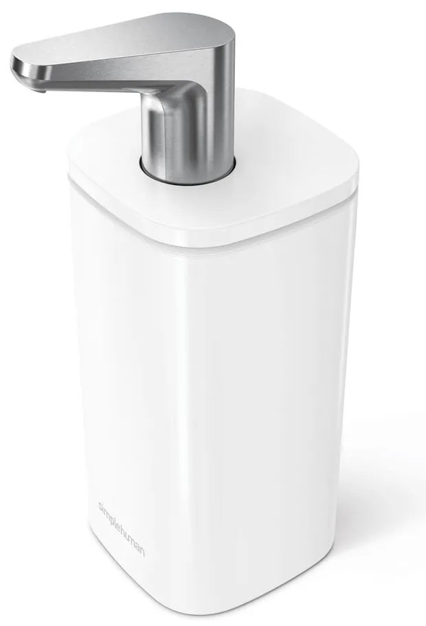 Dispenser di sapone in acciaio bianco 295 ml Pulse - simplehuman