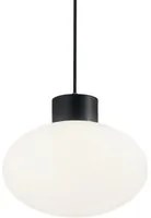 Sospensione Moderna Clio Alluminio Nero 1 Luce E27