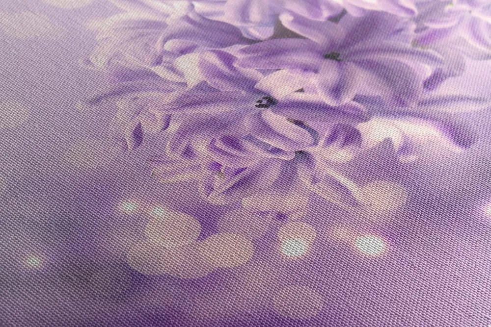 Quadro su tela – Fiore di lillà viola