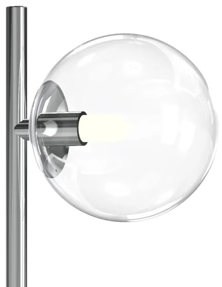 ONLI - Lampada da tavolo KIMBERLY 1xG9/6W/230V 35 cm cromo lucido