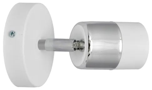 LED Luce Spot da parete a LED TUBSSON 1xGU10/4,8W/230V bianco/cromo lucido