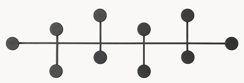 Appendiabiti da parete in metallo Afteroom