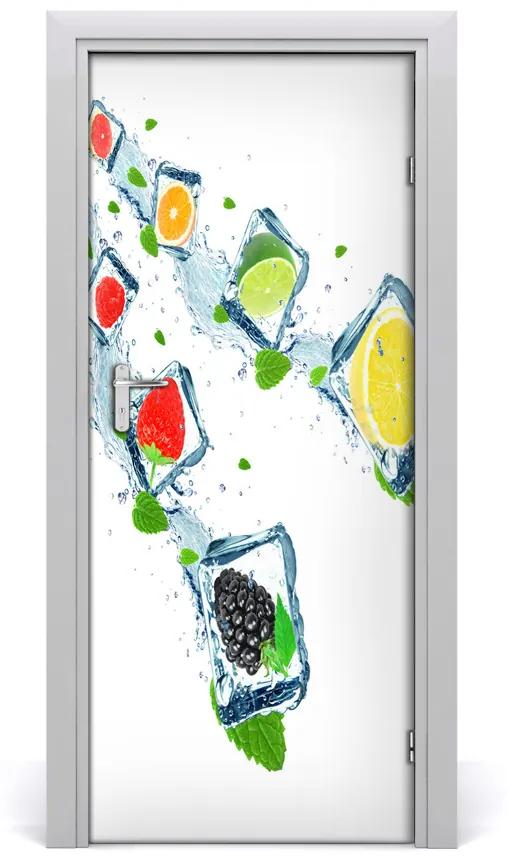 Sticker porta Frutta e ghiaccio 75x205 cm