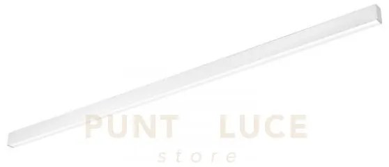 Barra led build in alluminio bianco 26w 7300lm 3000k 6,8x200x4 cm.