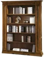 Libreria classica 5 ripiani in legno bassano 160x43x206