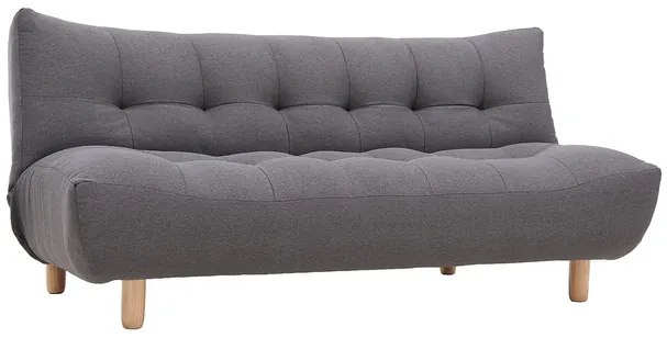 Divano convertibile design scandinavo grigio scuro YUMI