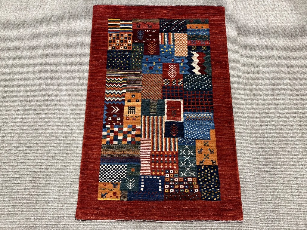 Loribaft Tappeto 80 x 120 (Iran) Annodato A Mano