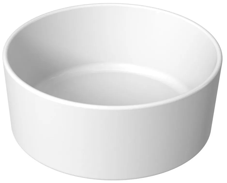 JIKA H8184200001121 - Lavabo da appoggio CUBITO Ø 40 cm ceramica/bianco