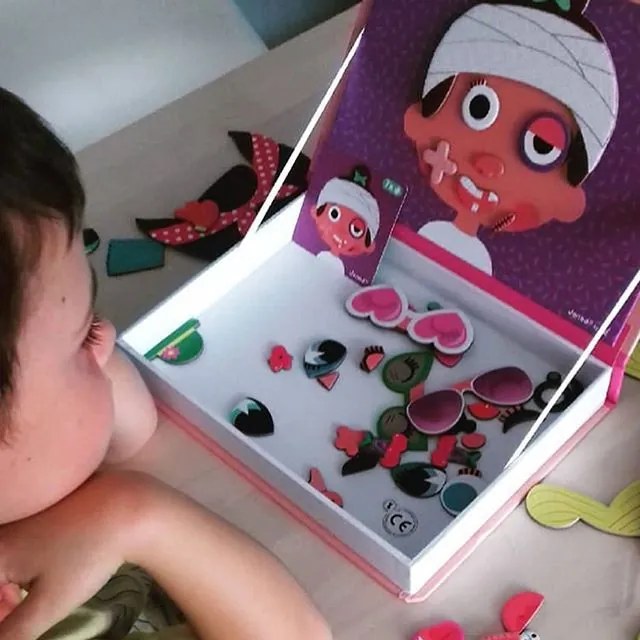 Magneti'Book - Crazy Faces - bambine