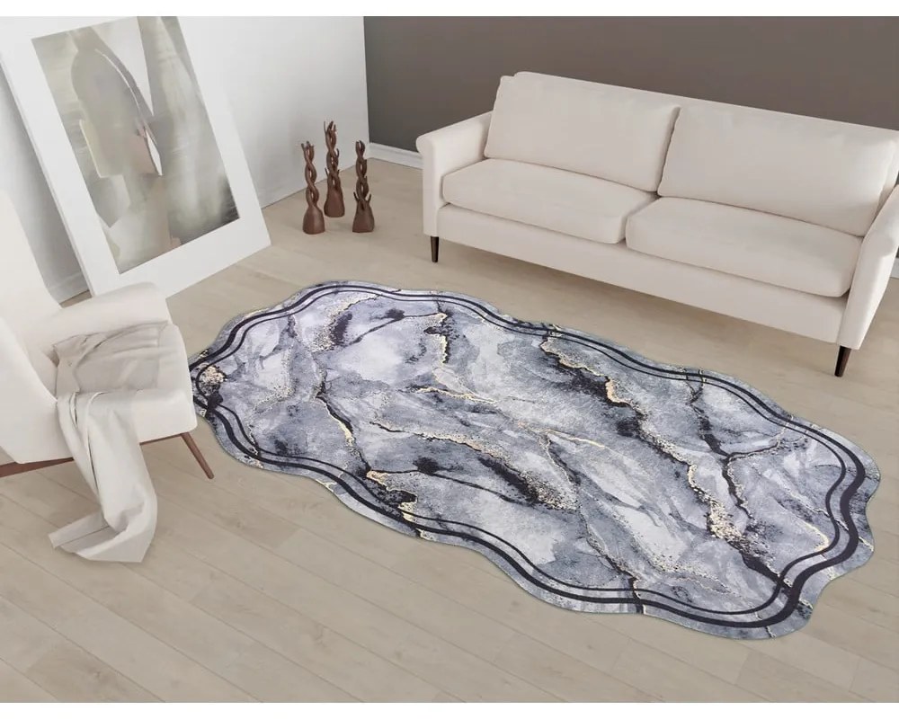 Tappeto grigio 120x80 cm - Vitaus