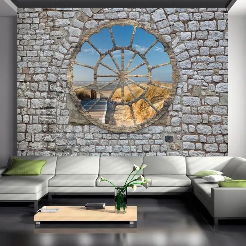 Fotomurale adesivo  Dietro il muro  Larghezza x Altezza Home decor 294x210