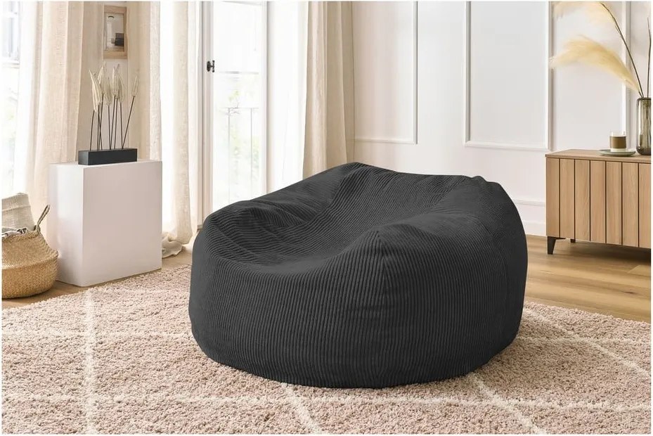 Puof a sacco grigio Voltaire – Bobochic Paris