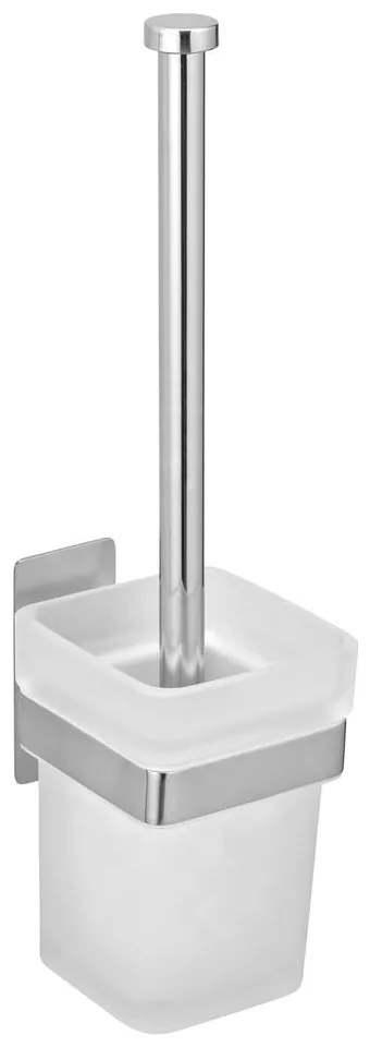 Scopino in vetro autoportante in argento lucido Genova - Wenko