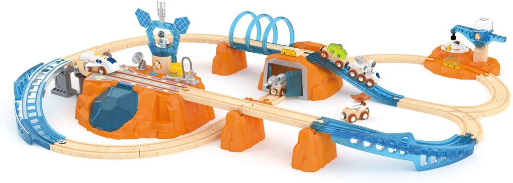 Ferrovia - Set esplorazione su Marte - 48 pezzi