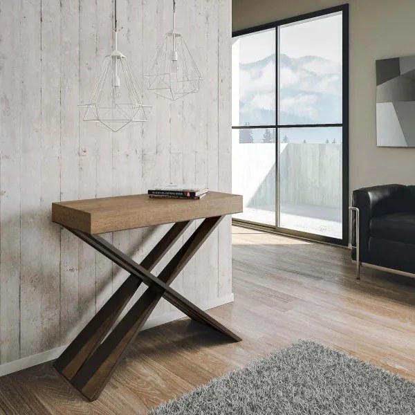 Consolle allungabile 90x40/300 cm DIAGO Noce