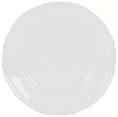 Piatto da pranzo Inde Feuille Porcellana Bianco Ø 32 cm