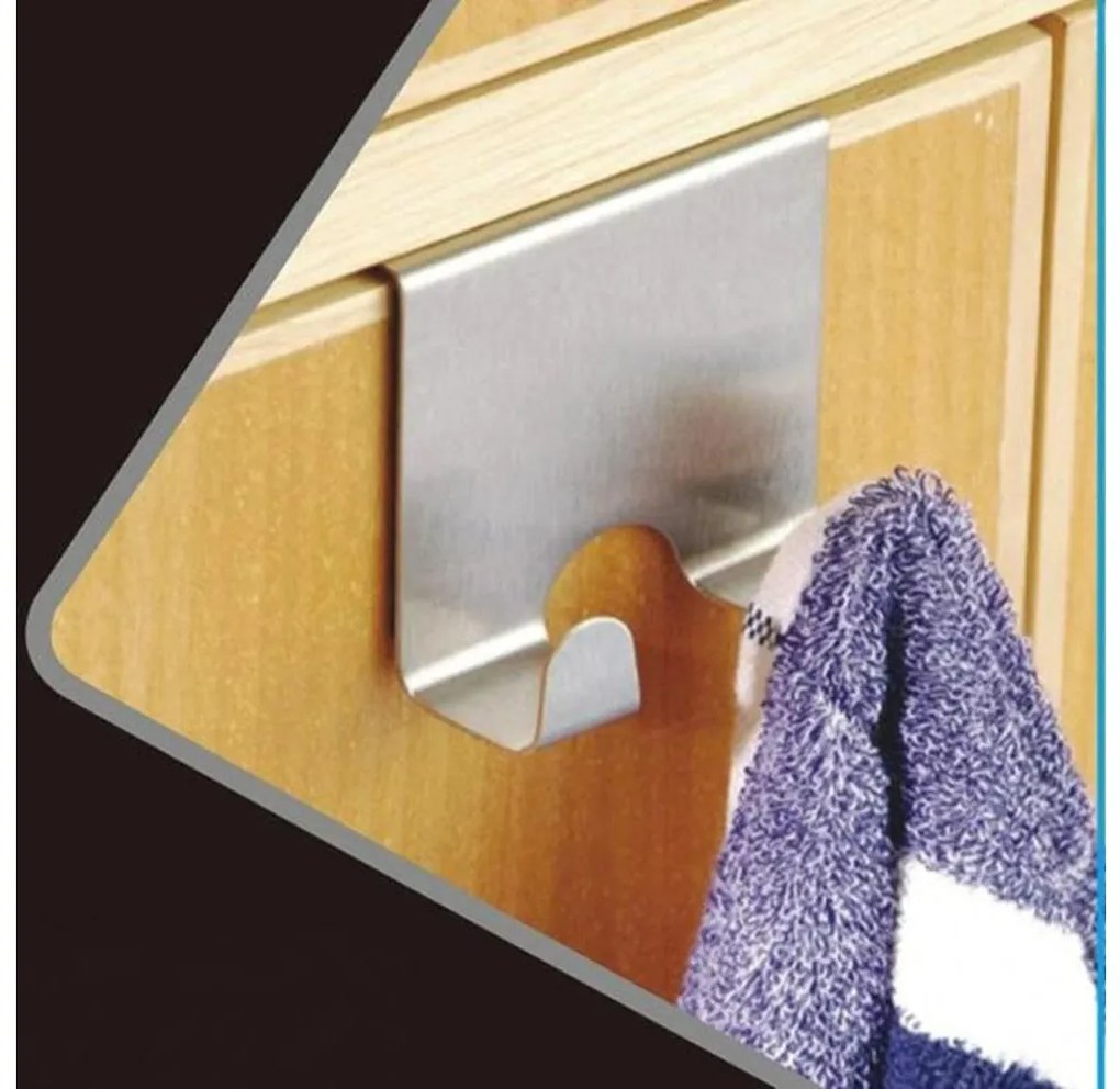 Gancio sospensione 6,7x7,2 cm acciaio inox