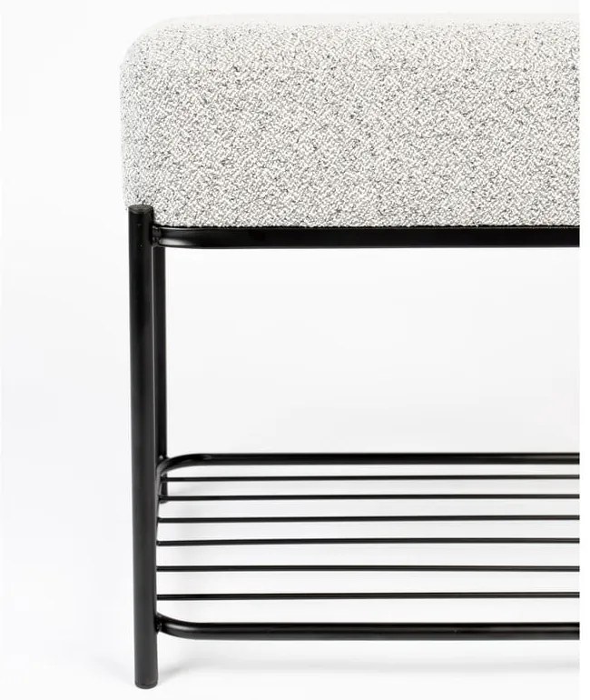 Poggiapiedi grigio chiaro Milou – White Label