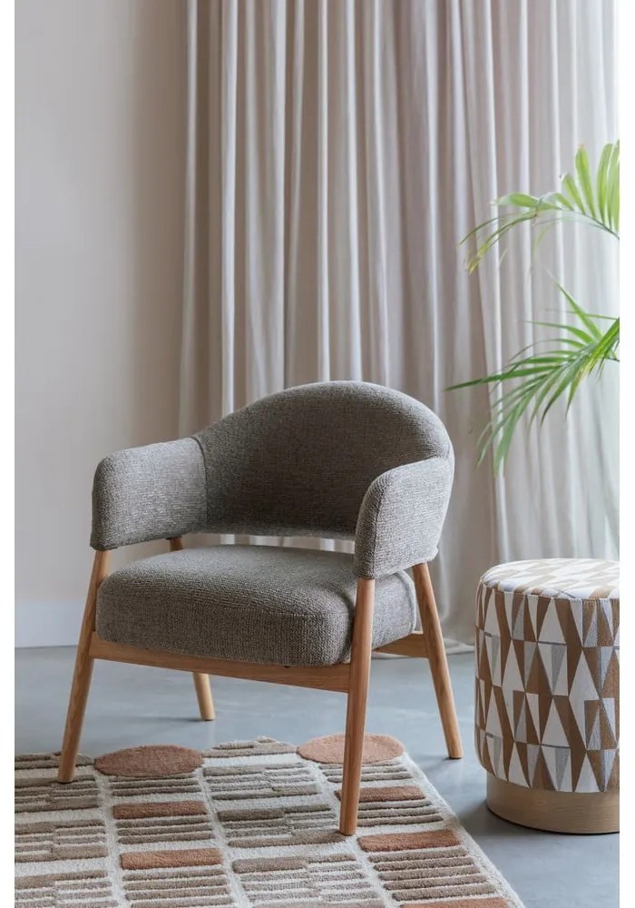 Poggiapiedi marrone Ziggy – White Label