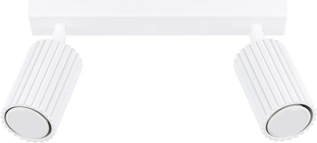 Plafoniera da Soffitto 2xGU10 in Alluminio KARBON 2