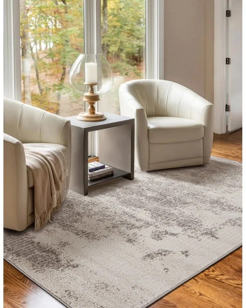 Tappeto grigio e crema 160x230 cm Lori - FD