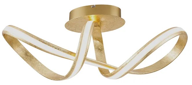 Plafoniera di design oro con LED - Belinda