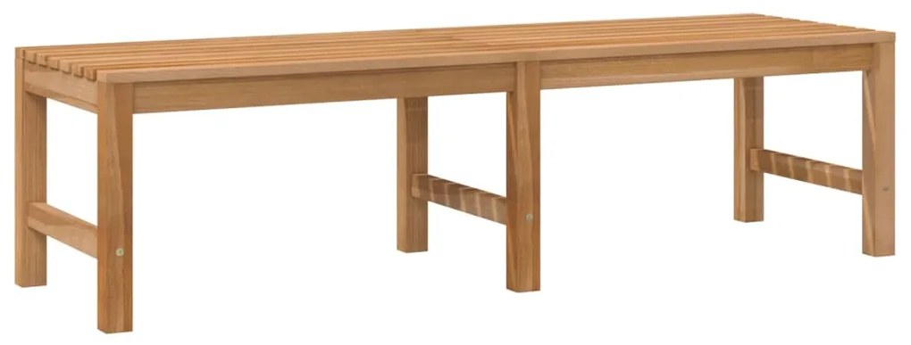 Panchina da giardino 150 cm in legno massello di teak