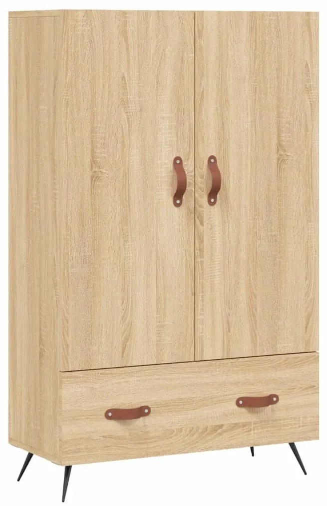 Credenza Rovere Sonoma 69,5x31x115 Cm İn Legno Multistrato /