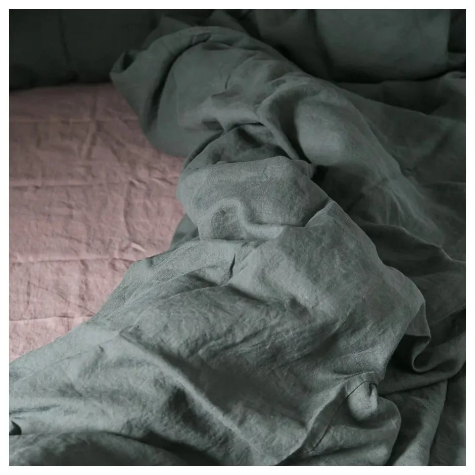 Lenzuolo di lino rosa 260x180 cm Ashes of Roses - Linen Tales