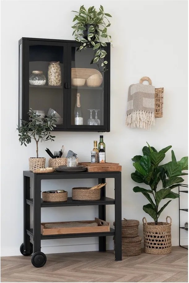 Coperta marrone chiaro in cotone riciclato 130x180 cm Adana – House Nordic