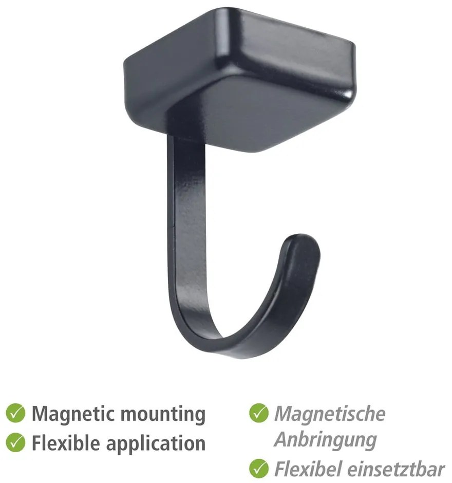 Ganci metallici autoportanti in set da 6 Jet - Wenko