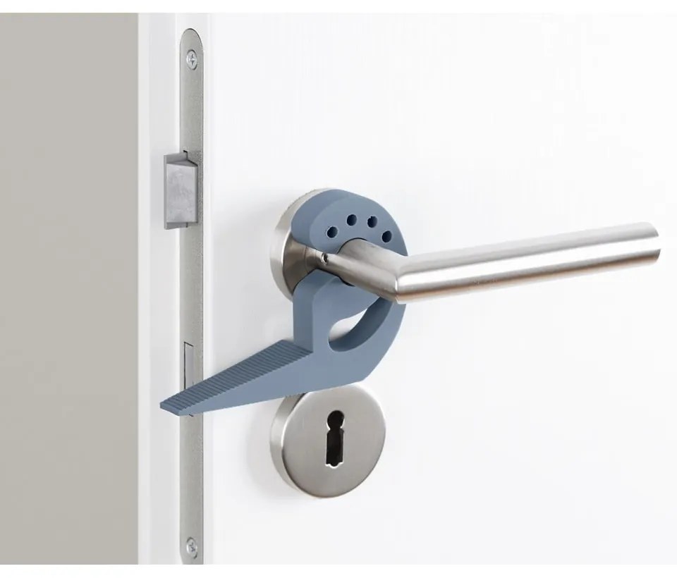 Fermaporta e fermavetri grigio e blu Multi-STOP® - Wenko