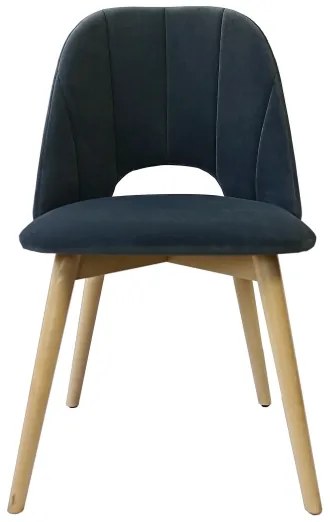 Sedia da pranzo THEO grigio scuro