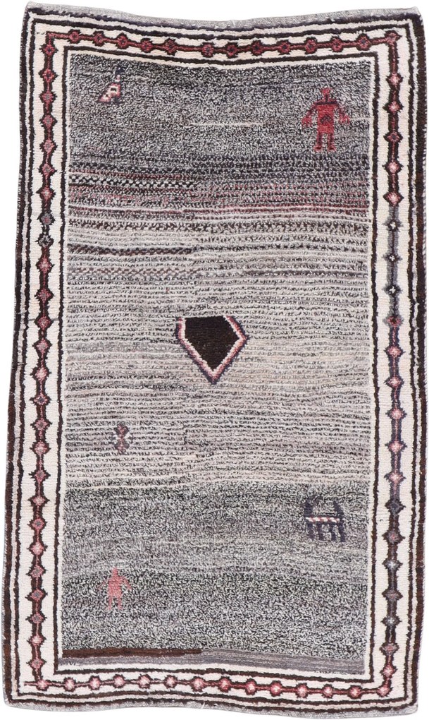 Gabbeh Tappeto persiano 110 x 180 (Iran) Annodato A Mano