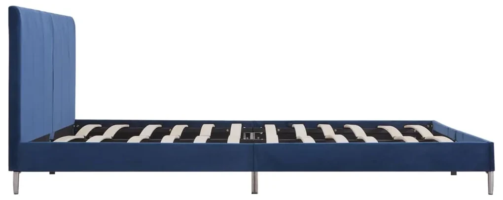 Giroletto blu in tessuto 180x200 cm